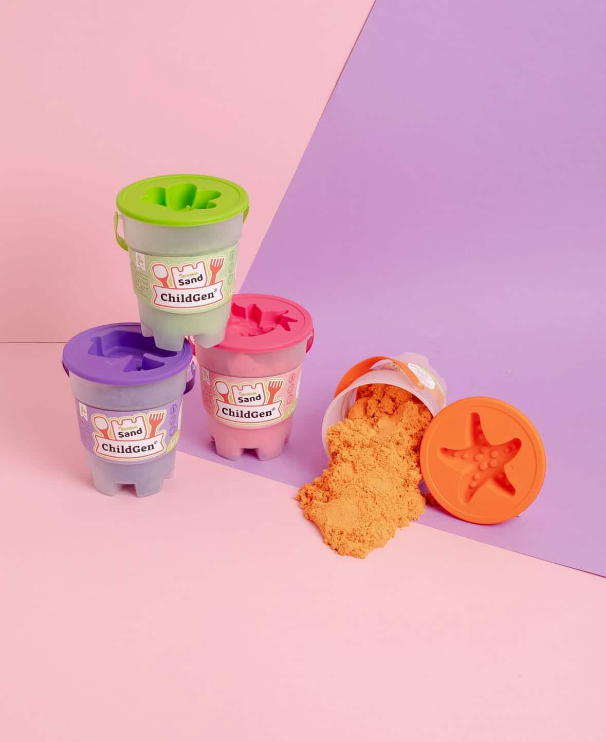 Childgen Kinetisch Zand - Oranje