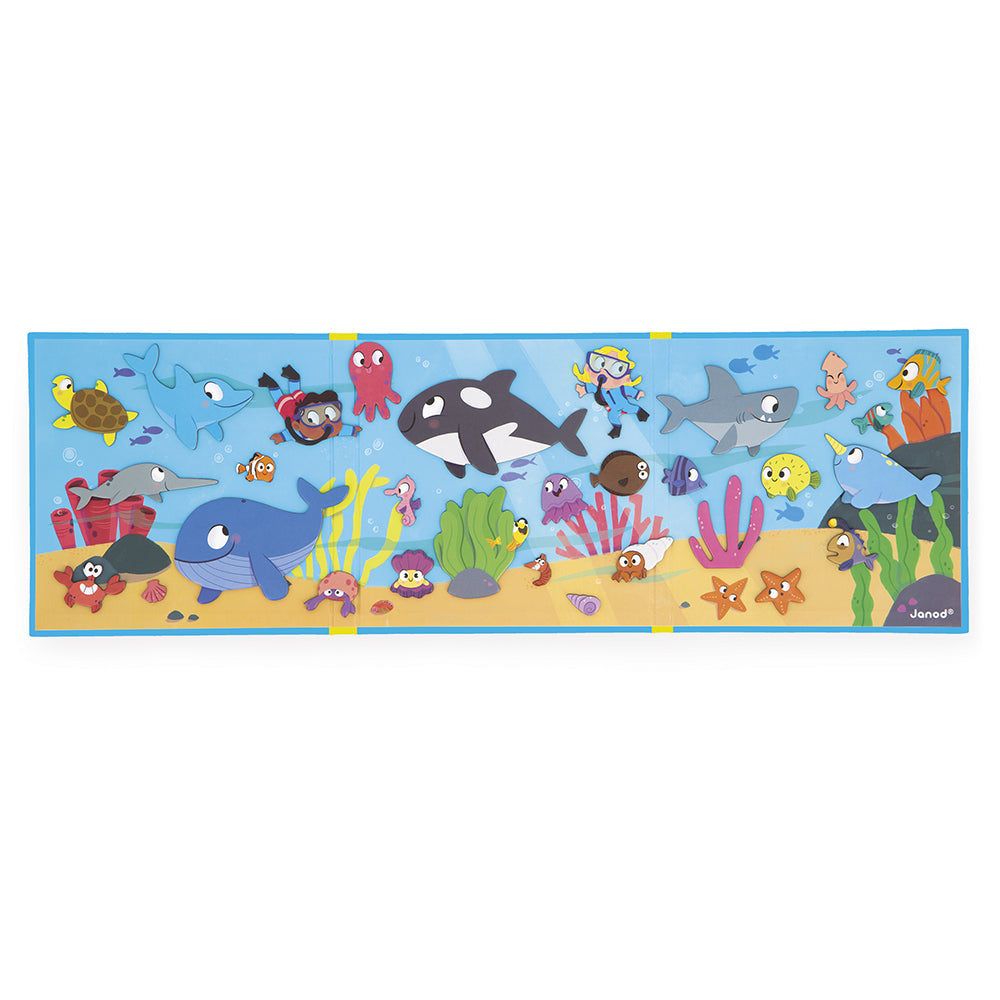 Magneetboek Magneti Stories - Zeedieren