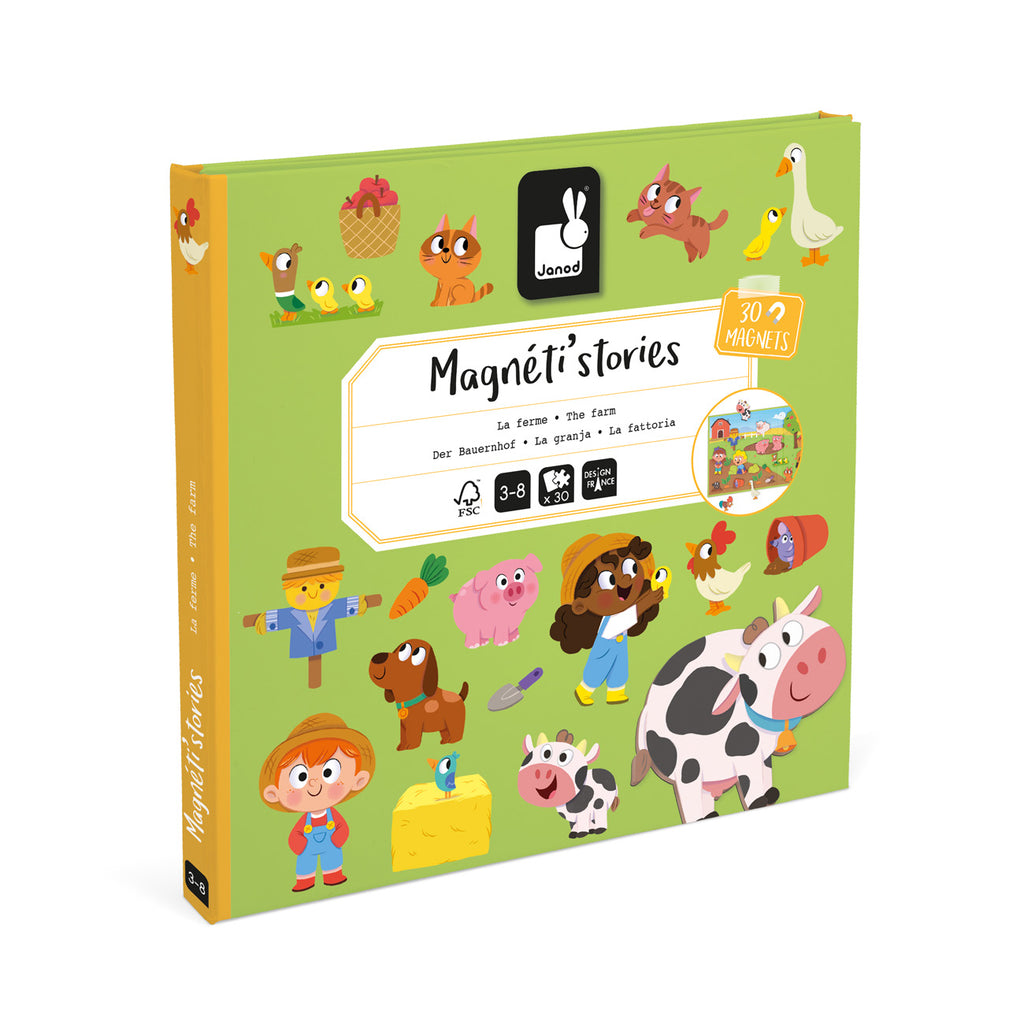 Magneetboek Magneti Stories - Boerderij