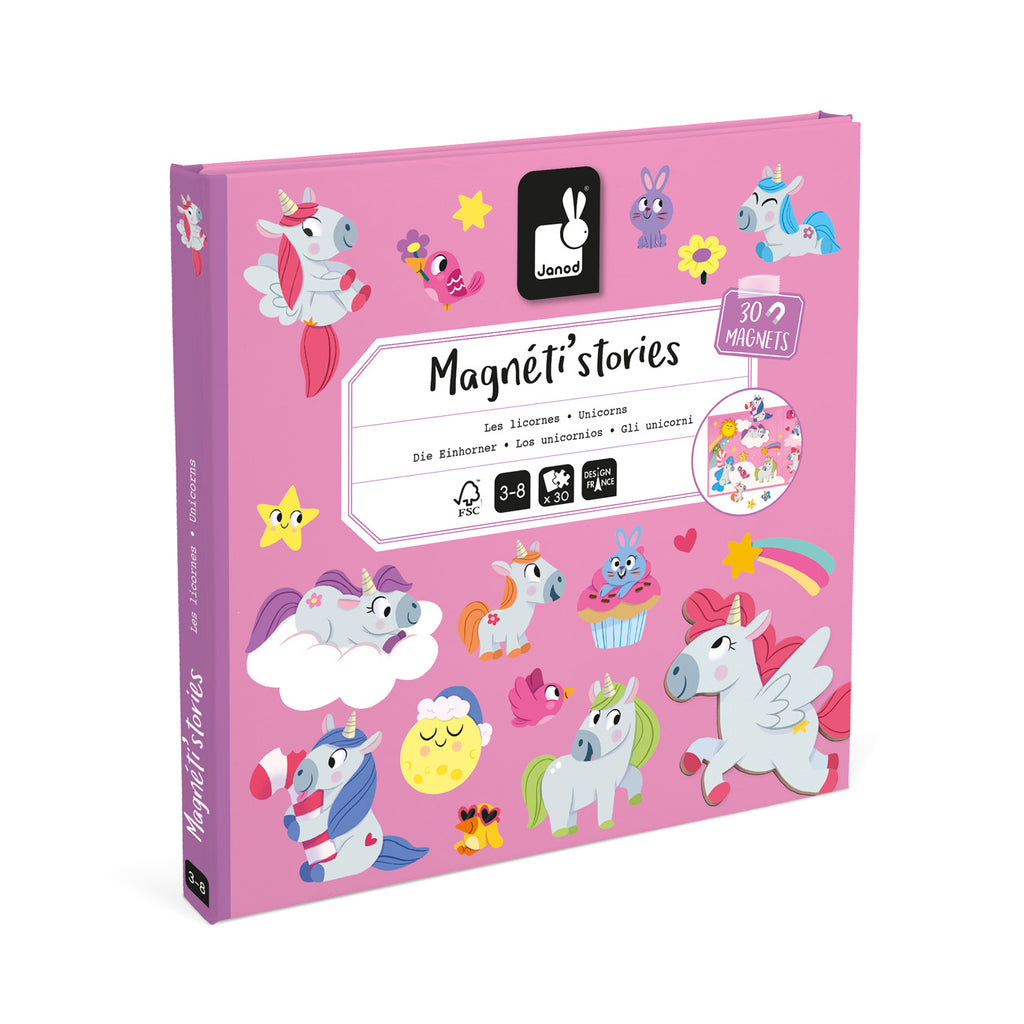 Magneetboek Magneti Stories - Eenhoorn