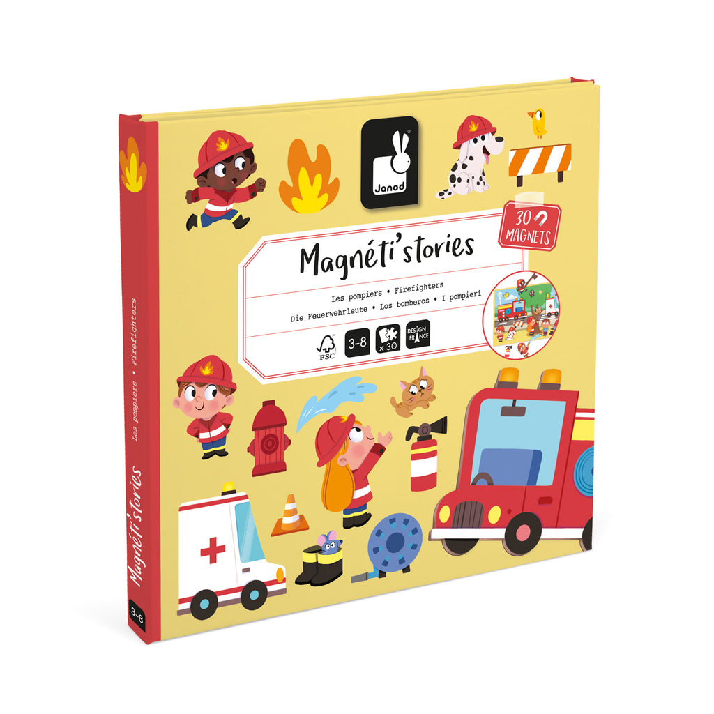 Magneetboek Magneti Stories - Brandweer