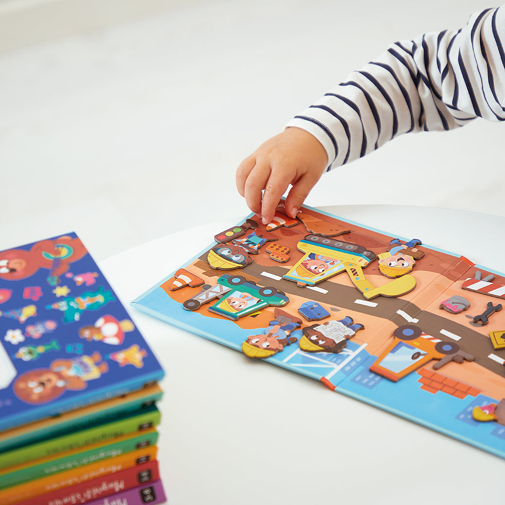 Magneetboek Magneti Stories - Constructie