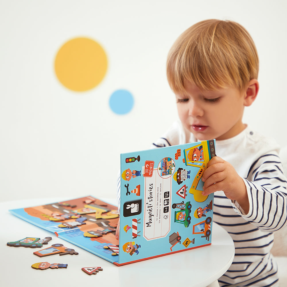 Magneetboek Magneti Stories - Constructie