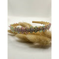 Diadeem hartjes regenboog