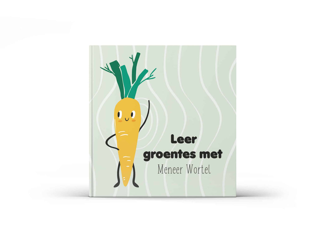 Boek - Leer groentes met meneer Wortel