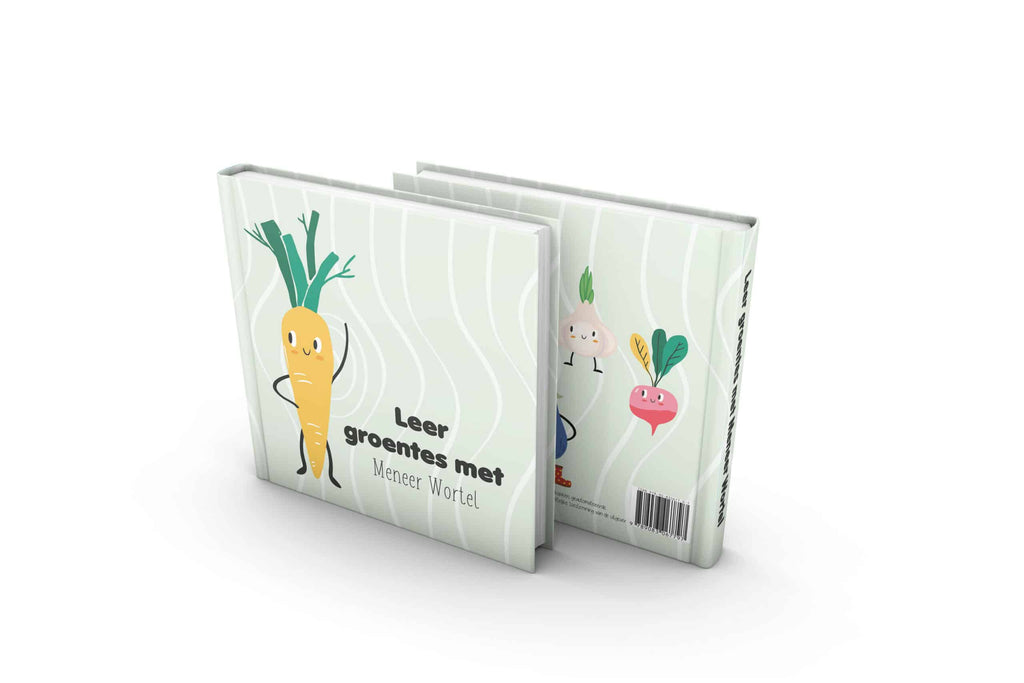 Boek - Leer groentes met meneer Wortel