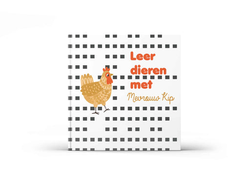 Boek - Leer dieren met mevrouw Kip