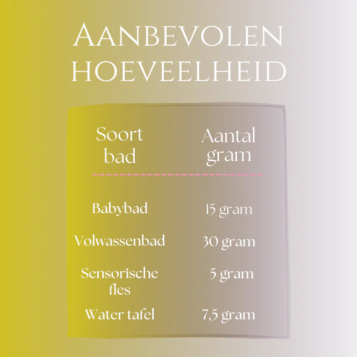 Sensus Lotus Badpoeder - Geel