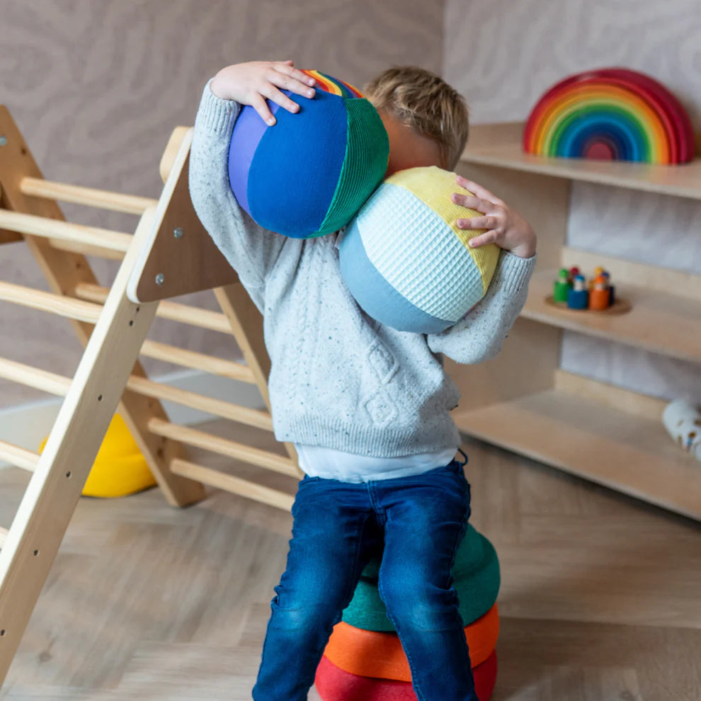 Little Botanic Label - Ballonbal Regenboog