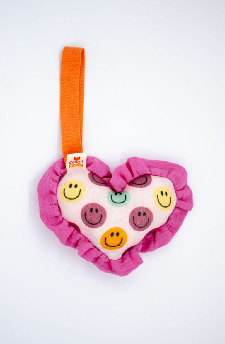 Speenknuffel - Hart smiley party