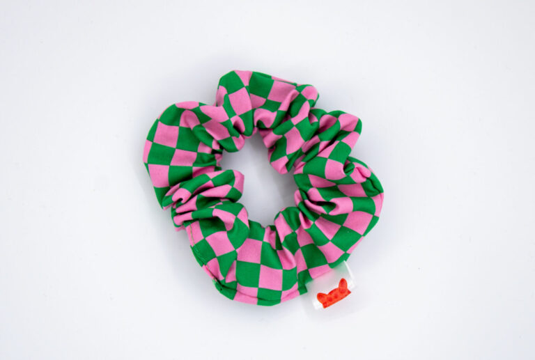 Scrunchie - Green Block