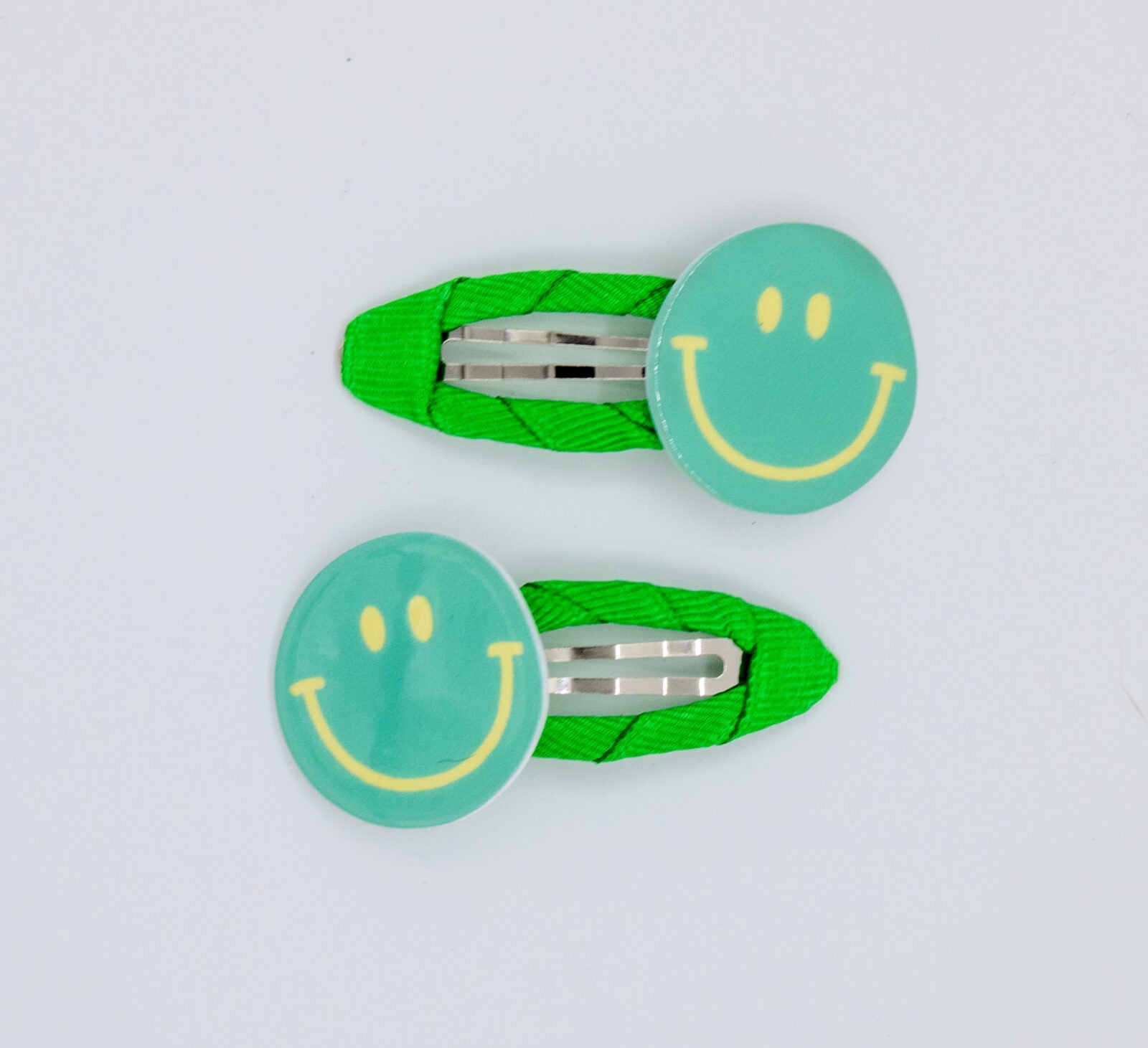 Haarspeldjes - Smiley Blauw