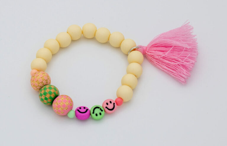 Armband - Smiley spring