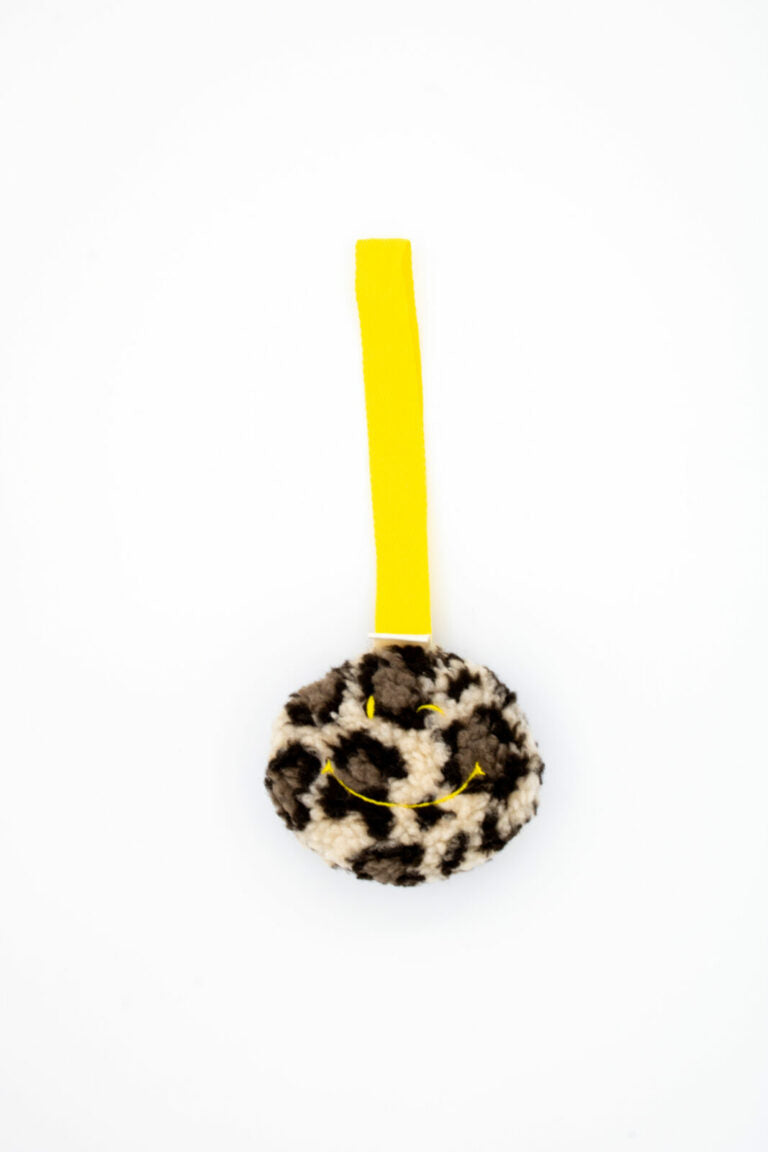 Speenknuffel - Leopard smiley