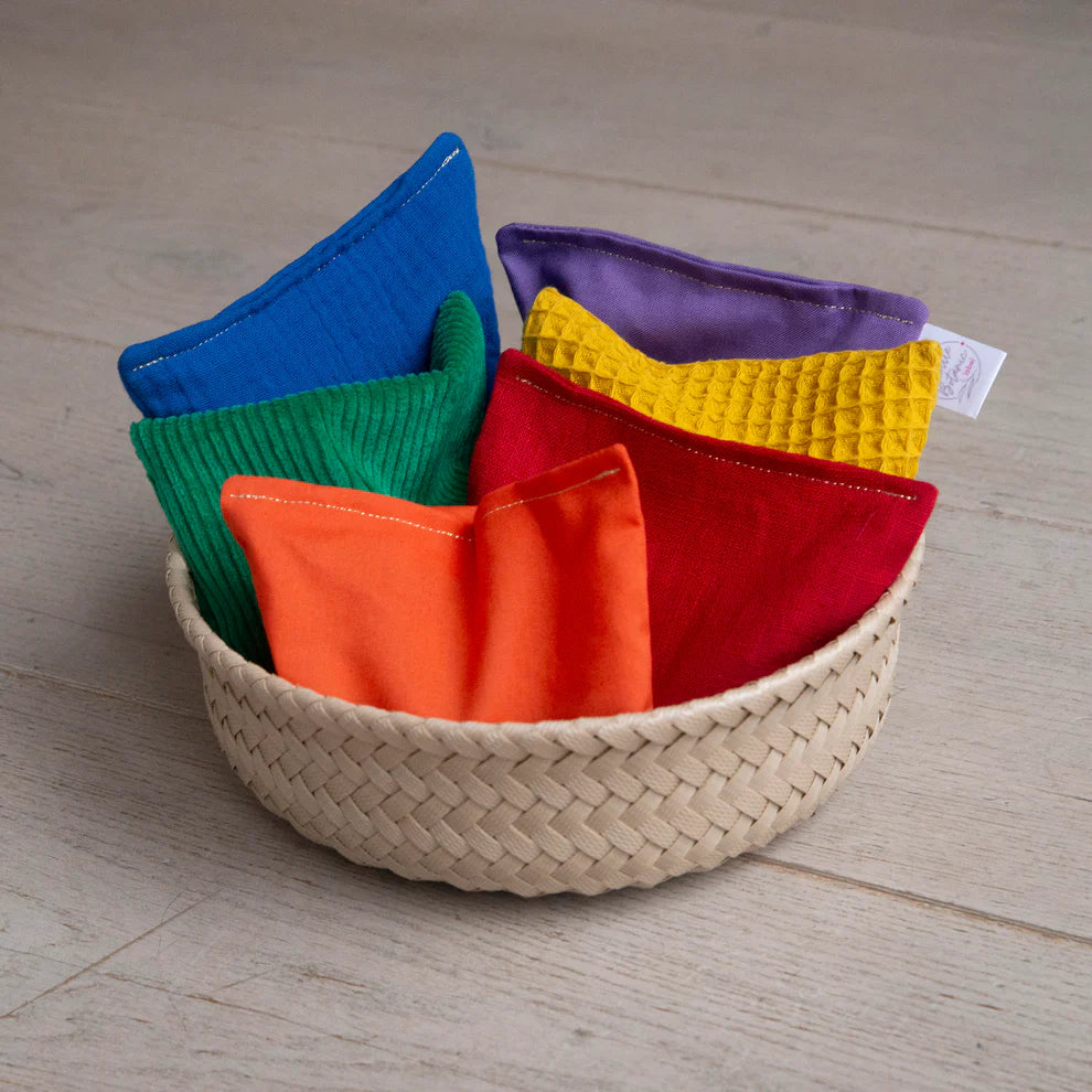 Little Botanic Label -  Pittenzakjes set Regenboog
