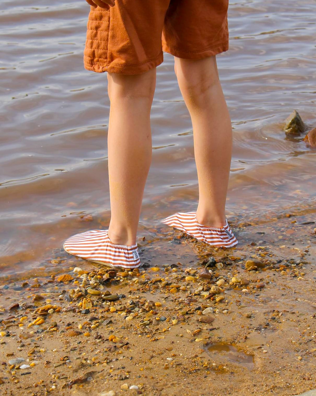 Slipstops - Cognac Stripe