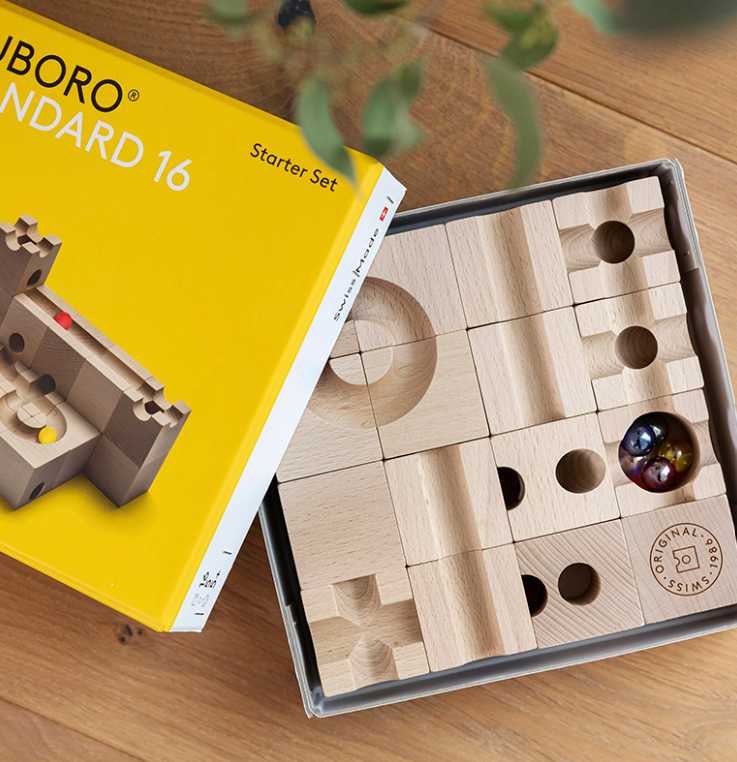 Cuboro Knikkerbaan - Standard 16
