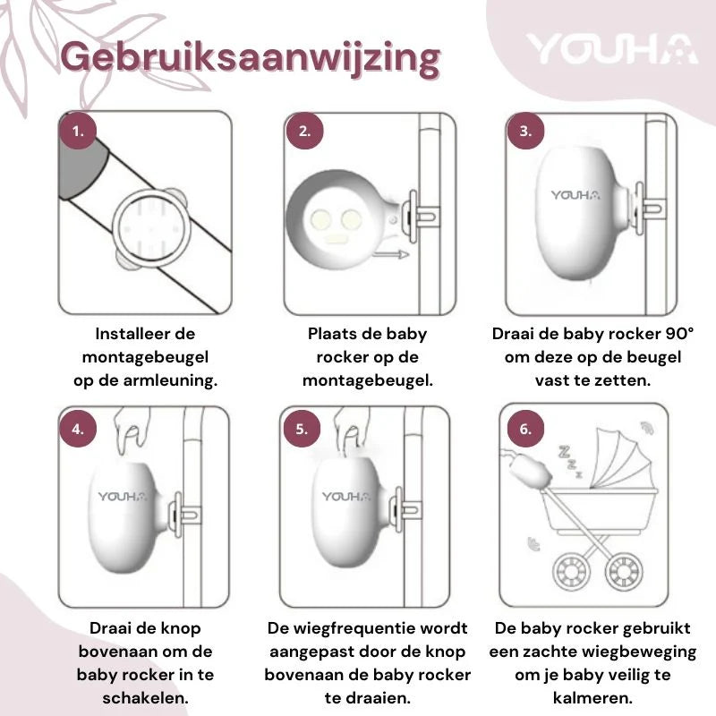 Youha - Automatische Kinderwagenrocker