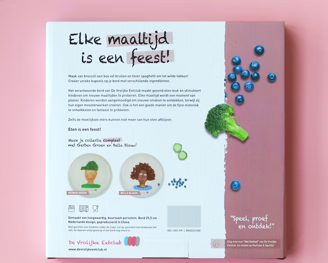 Eetbord - Peppa Stip