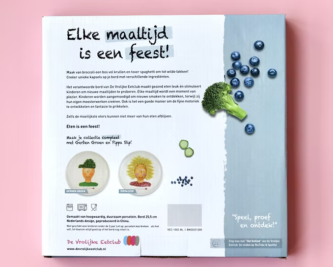 Eetbord - Bella Blauw