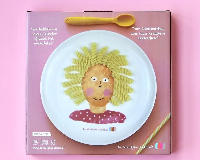 Eetbord - Peppa Stip