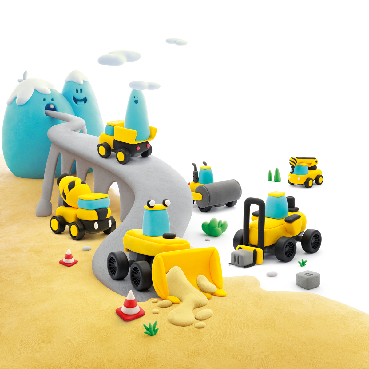 Hey Clay - Constructieset