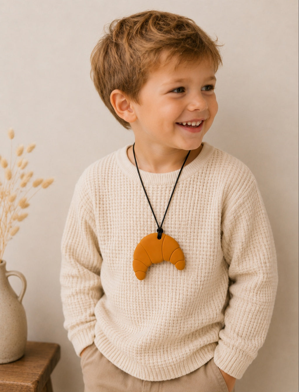 Joy Nino Bijtketting - Croissant